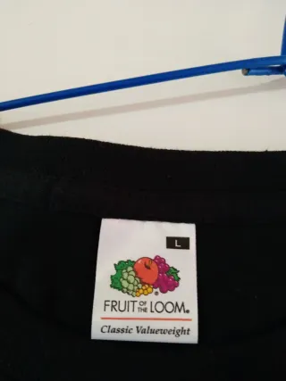 Camiseta Negra Hombre