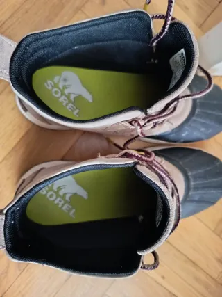 Botas Sorel Beige/Negro Talla 39.5