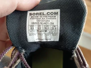 Botas Sorel Beige/Negro Talla 39.5
