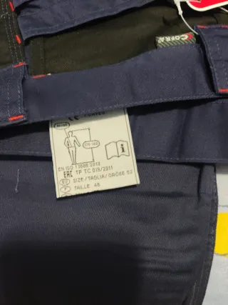 Pantalones de trabajo Cofra azul