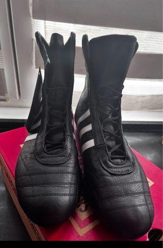 Botas de boxeo Adidas negras