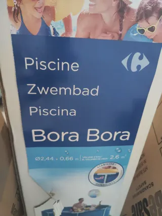 Piscina Bora Bora 2,44m (Carrefour)