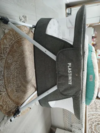 Cuna de viaje/colecho con estampado ositos