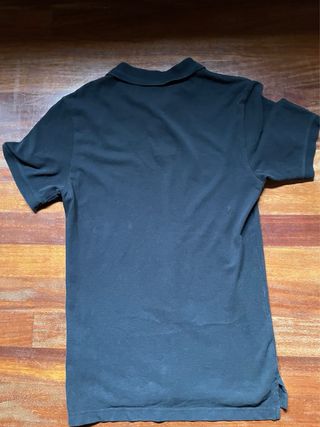 Polo Básico Nike Negro Talla S (100% Algodón)"