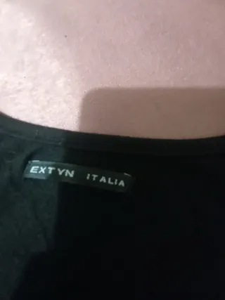 Top canotta paillettes oro e argento