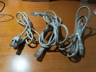 3 Cables Ethernet RJ45