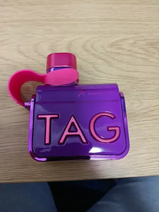 Perfume TAG Morado y Rosa