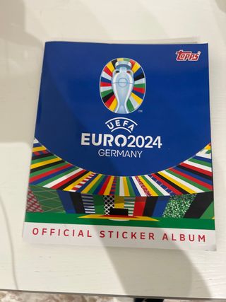 Álbum Oficial Euro 2024 Topps