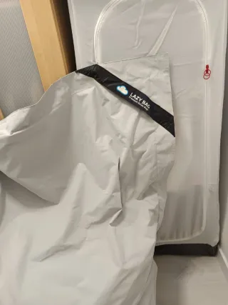 Puff XL Gris Poliéster