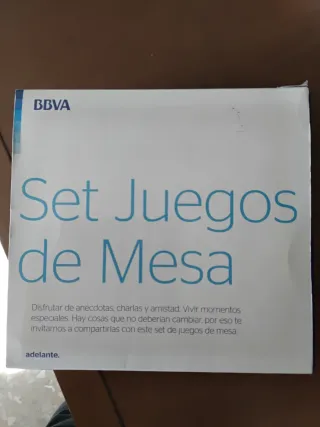 Set de Juegos de Mesa BBVA