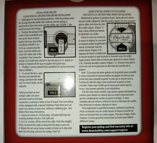 Dean Markley Promag Plus, pastilla guit. acústica