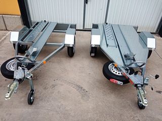 NUEVO: Remolque portamotos galvanizado