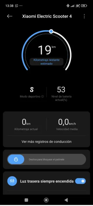 Patinete Xiaomi 4 para piezas