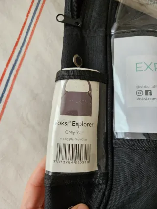 Saco de silla water repelent Volski Explorer, plum