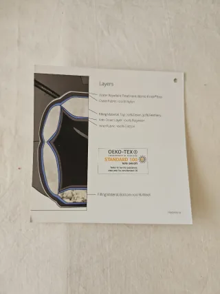 Saco de silla water repelent Volski Explorer, plum