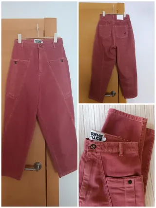 Sophie+Lucie Jeans Talle Alto Rosa