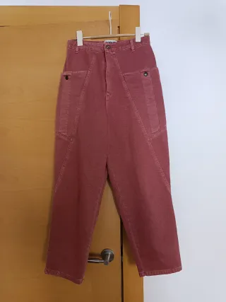 Sophie+Lucie Jeans Talle Alto Rosa