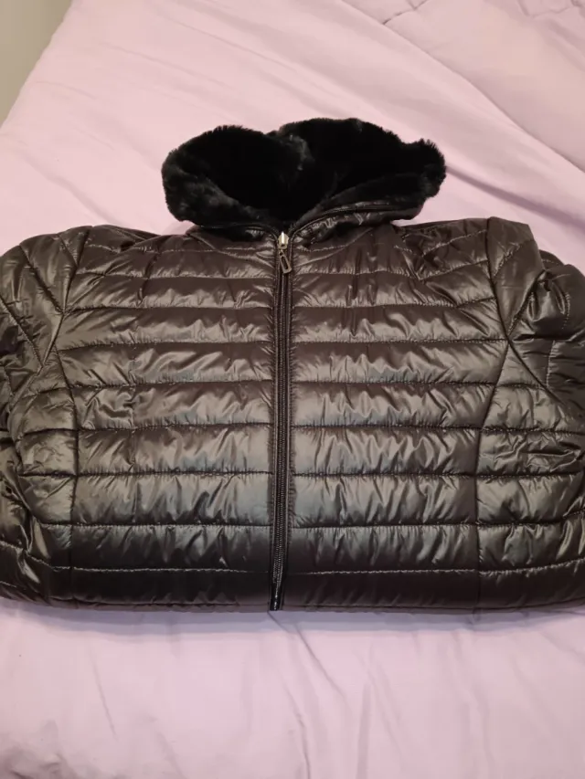 Chaquetón reversible negro