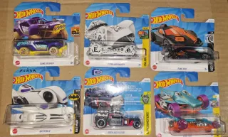Lote 6 Coches Hot Wheels