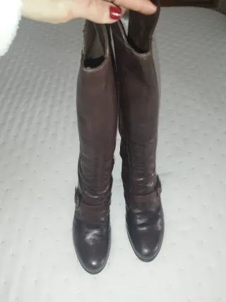 Botas altas piel Barrats