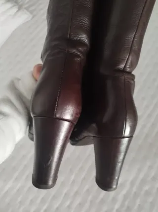 Botas altas piel Barrats