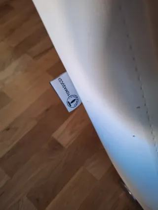 Sofá diván salón beige/blanco