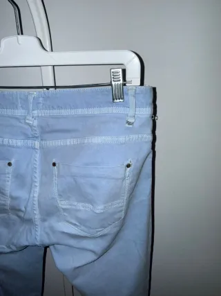 Pantalón Vaquero Pull&Bear T40 Azul Claro