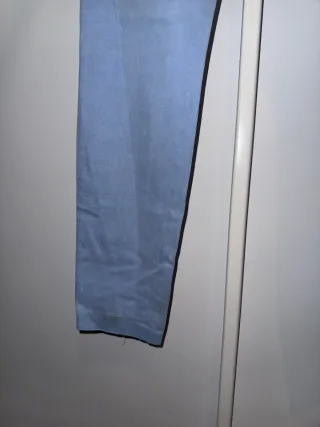 Pantalón Vaquero Pull&Bear T40 Azul Claro