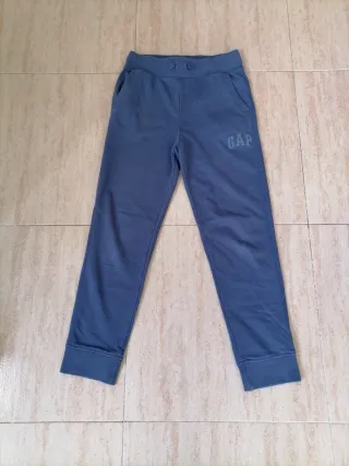 Pantalones deporte niño Nike, Gap, 2 grises T. 12