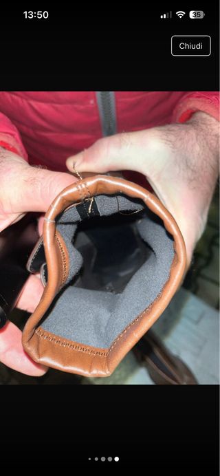 Stivaletti donna marroni con zip