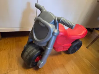 Moto de Juguete FEBER Roja