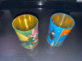 Vasos infantiles con dibujos