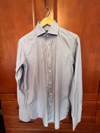 Camisa Massimo Dutti Hombre Azul Talla M