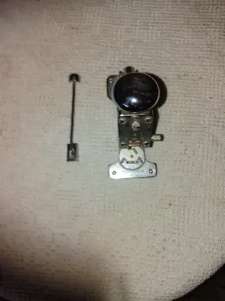 Grapadora Antigua Cromada de Mesa