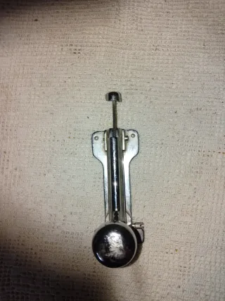 Grapadora Antigua Cromada de Mesa