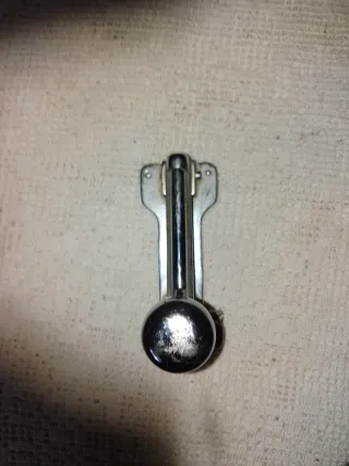 Grapadora Antigua Cromada de Mesa