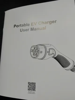 Manual Cargador Portátil Coche Eléctrico