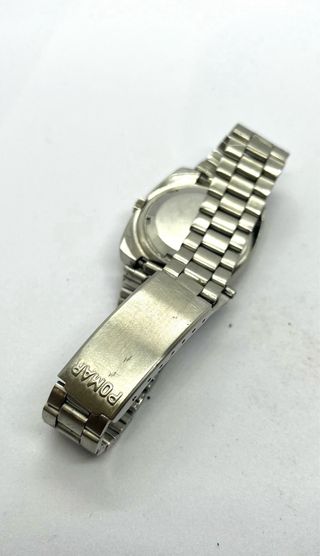 Pomar automático años 70: clásico suizo con calend