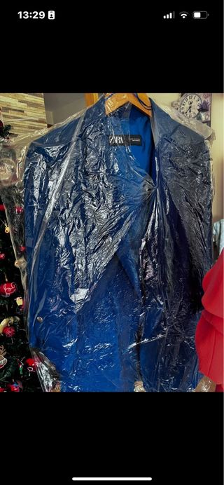 Trajes Zara Azul