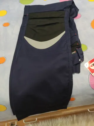 Pantalón de trabajo COFRA azul talla L