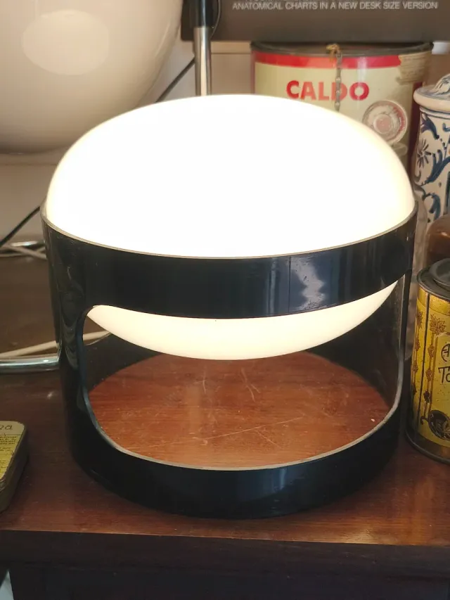 Lámpara Joe Colombo Vintage Metacrilato