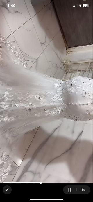 Vestido de Novia Gitana Blanco