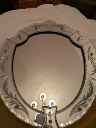 Espejo veneciano cristal