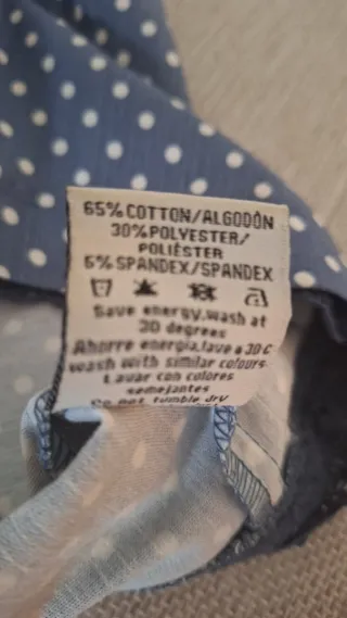 Falda Pepaloves azul lunares