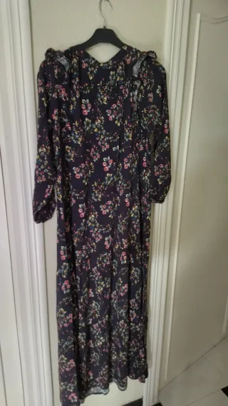 Vestido largo floral