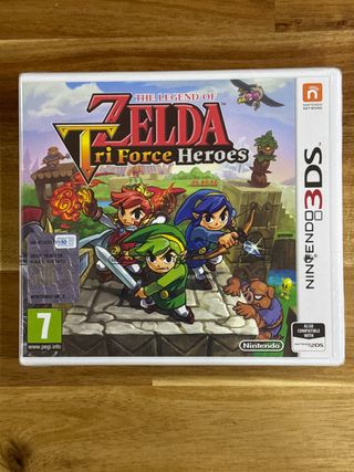 PRECINTADO Zelda Tri Force Heroes 3DS
