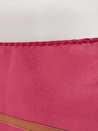 Sciarpa foulard in seta stile Hermes