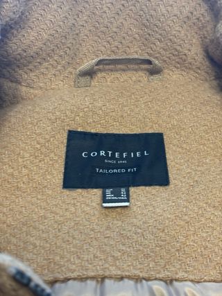 Abrigo Cortefiel Marrón Talla XL