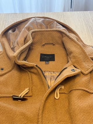 Abrigo Cortefiel Marrón Talla XL