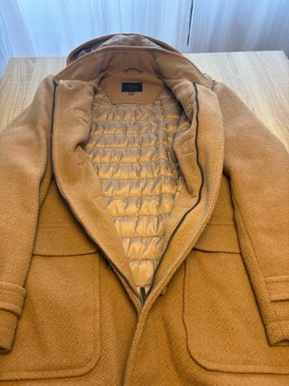 Abrigo Cortefiel Marrón Talla XL